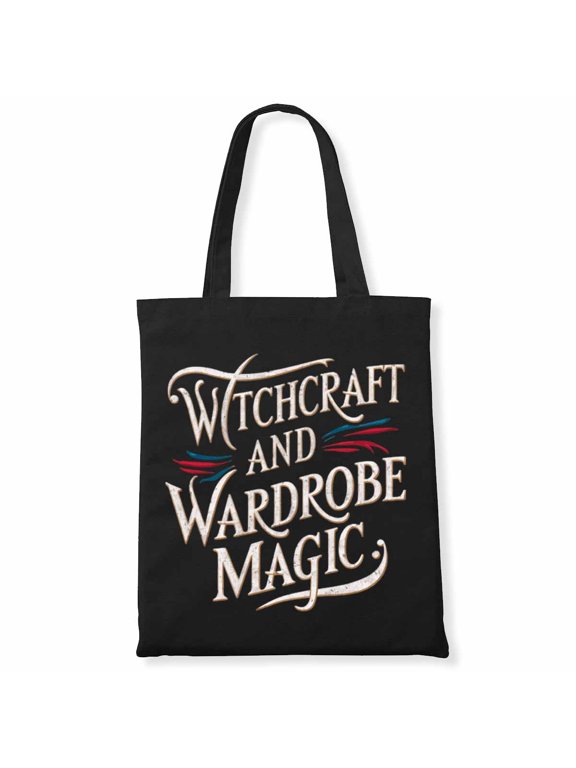 Funny Pills Pharmacy Witchcraft and Wardrobe Magic Halloween Costume Canvas Bag 1Pc