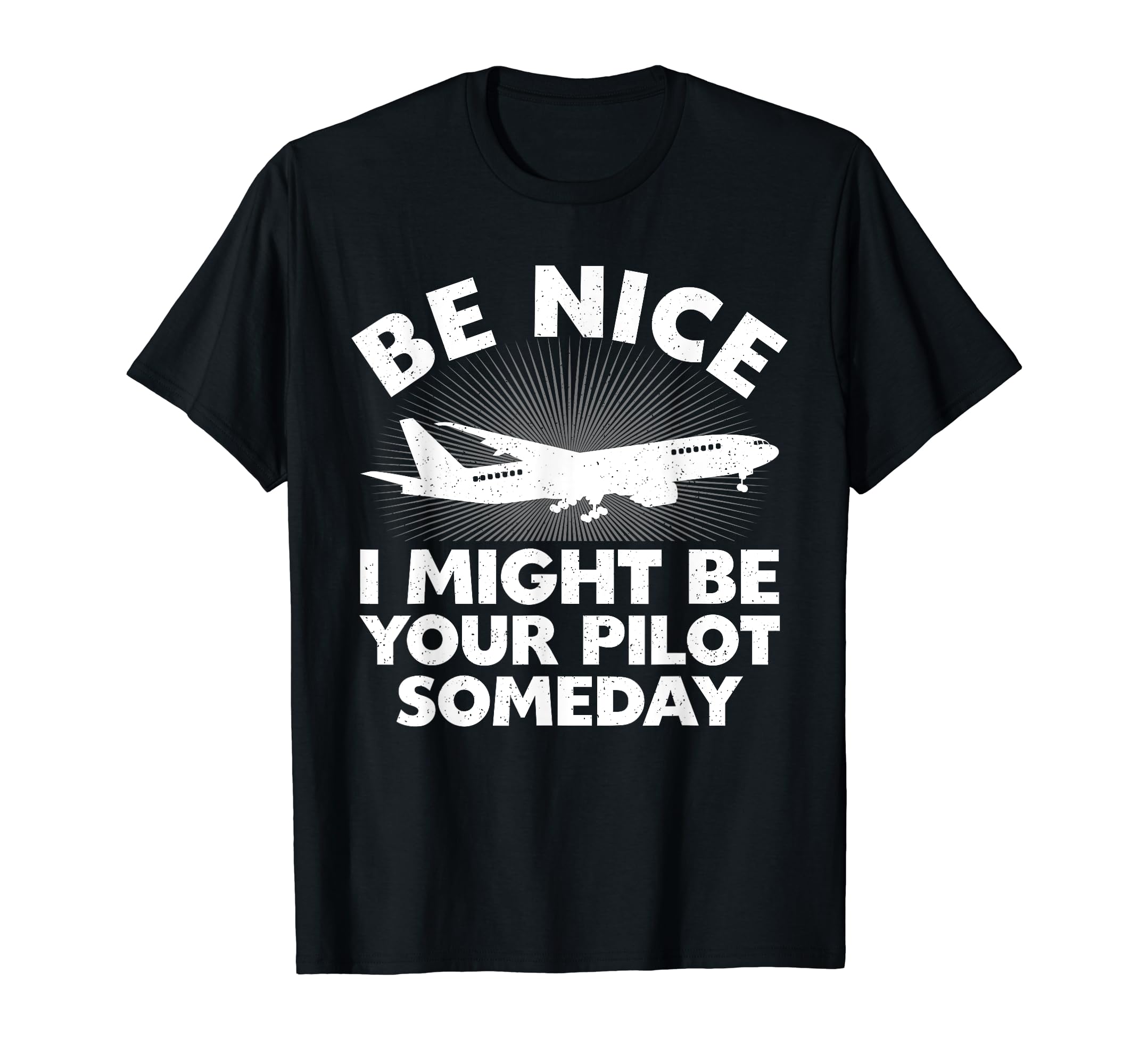 Funny Pilot Design For Men Women Aviation Airplane Pilot TShirt