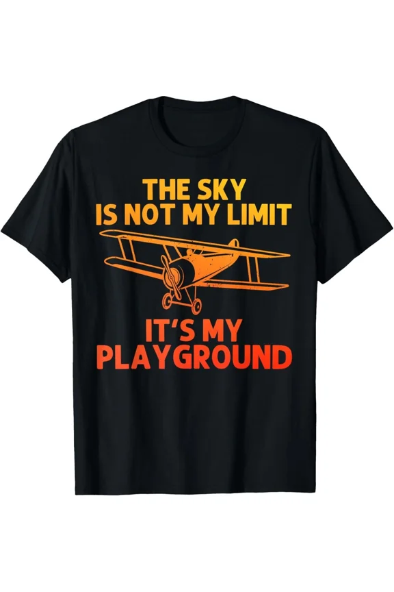 Funny Pilot Design for Men Women Aviation Airplane Pilot Gift Unisex T-Shirt