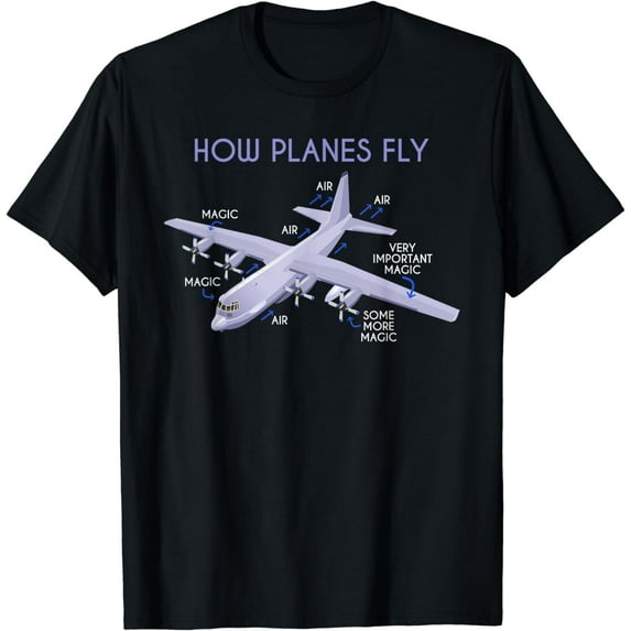 Funny Pilot Gift Aviation Airplane Pilot T-Shirt