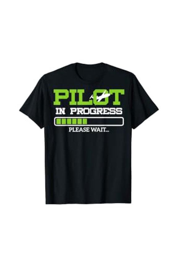 Funny Pilot in Progress Flight Student Gift Idea T-Shirt