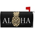 thumbnail image 1 of Funny Pineapple Aloha Pineapple Mailbox Cover Magnetic Standard Size Beach Mailbox Covers Letter Post Box Cover Wrap Decoration Welcome Home Garden Outdoor 21" Lx 18" W, 1 of 6
