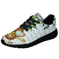 thumbnail image 1 of Funny Pineapple Hello Summer Shoes Sneakers Black Size 12, 1 of 7
