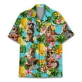 thumbnail image 1 of Funny Pineapple Squirrel Hawaiian Shirt For Men Tropical Shirts Aloha Hawaiian Shirts Short Sleeve Button Down Shirt Men TO1, 1 of 7