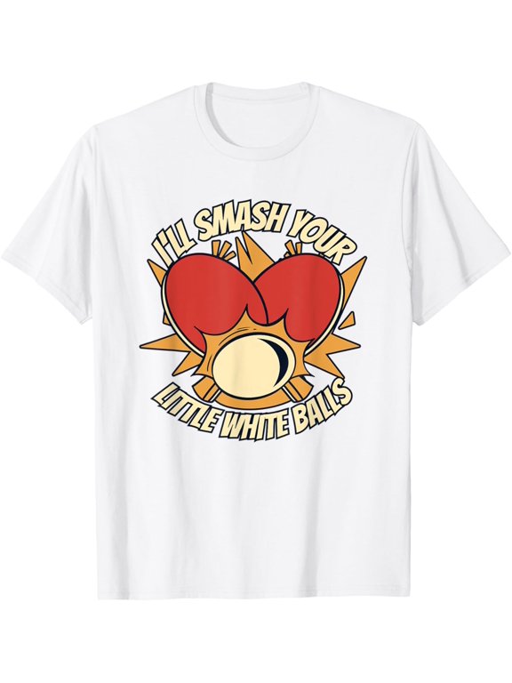 Funny Ping Pong Master Gift Men Women Table Tennis Players T-Shirt