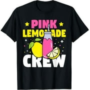 LINCUN Funny Pink Lemonade Crew Lemon Juice Boss T-Shirt