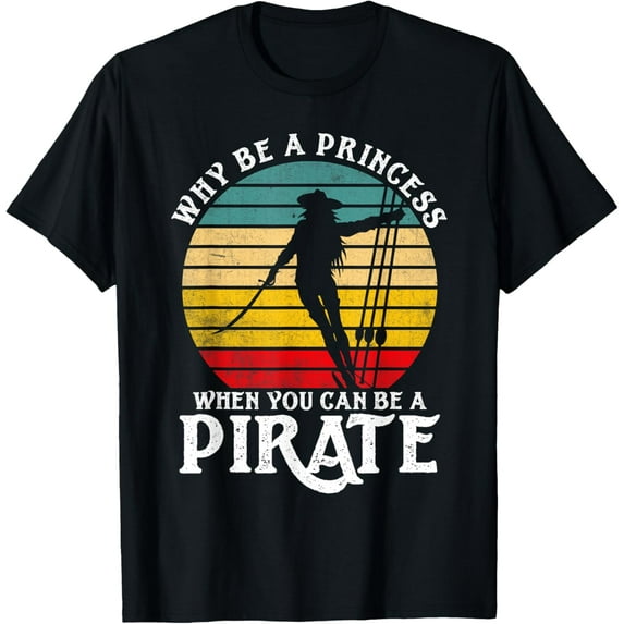 Funny Pirate Freebooter Gifts For Women Lover Of A Caribbean Funny Creative Graphic T-Shirt