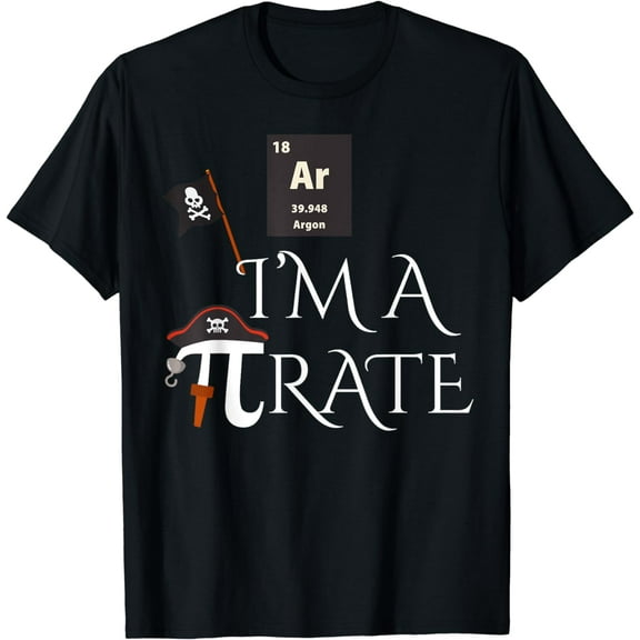 Funny Pirate Gift Ar I'm A Pirate Costume Men Women Kids Funny Creative Graphic T-Shirt