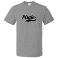 thumbnail image 1 of Funny Pirate Retro Old School T shirt Tee Gift, 1 of 2