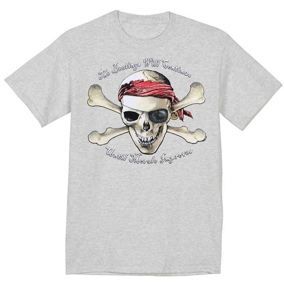 Funny Pirate T-shirt Beatings Men's Graphic Tee