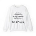thumbnail image 1 of Funny Pisces Zodiac Unisex Heavy Blend™ Crewneck Sweatshirt, 1 of 4