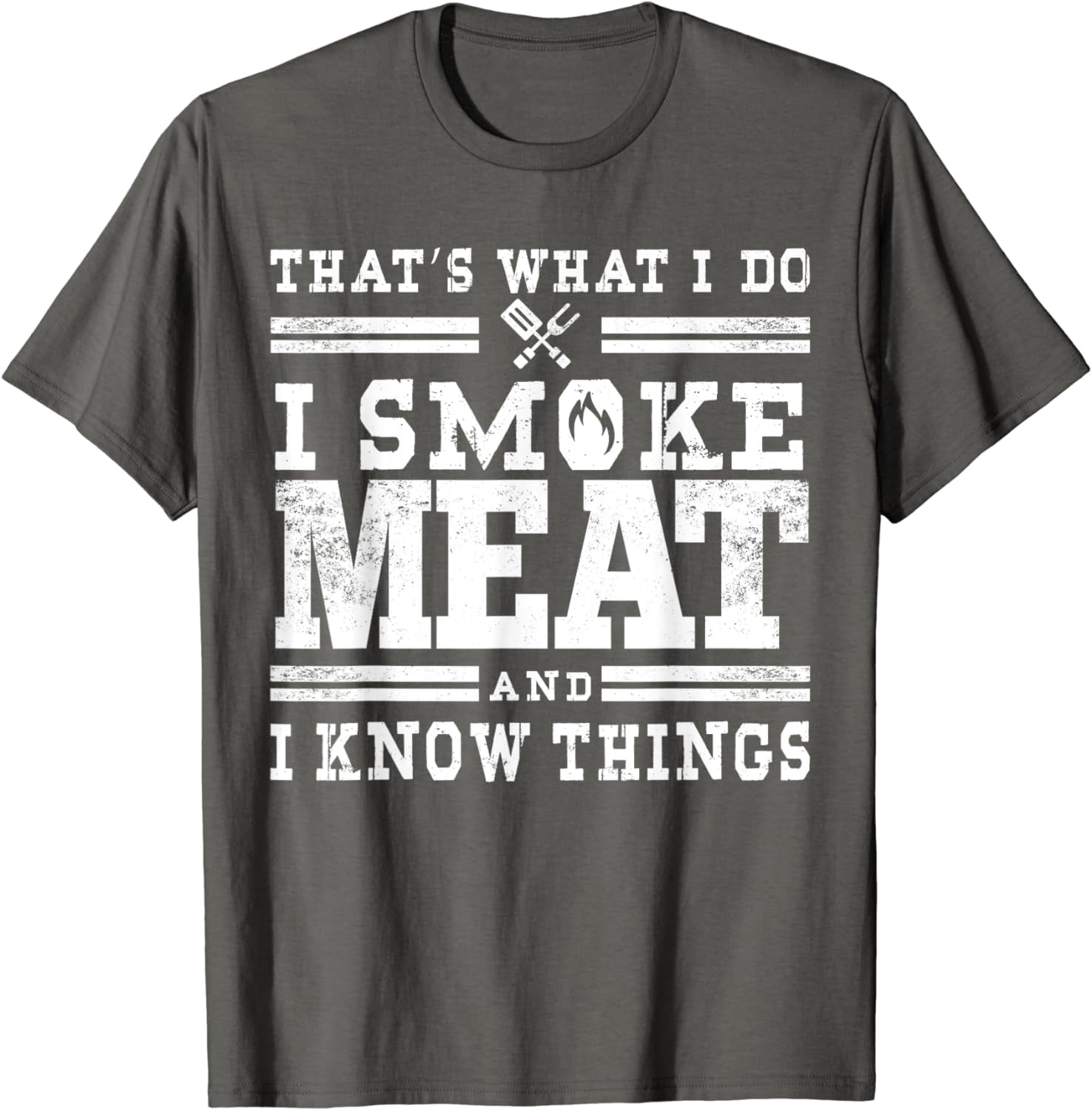 Funny Pitmaster Shirt I Smoke Meat BBQ Smoker Grill T-Shirt summer ...