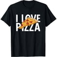 thumbnail image 1 of Funny Pizza Lover DesignI Love Pizza T-Shirt, 1 of 4