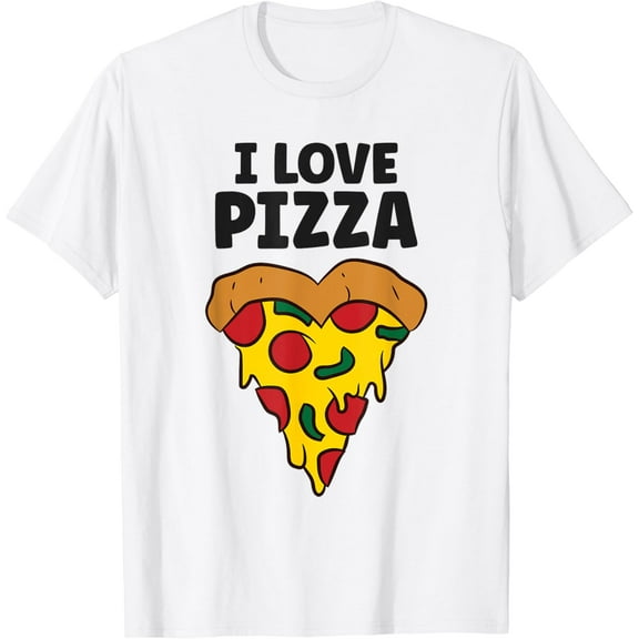 Funny Pizza Lover I Love Pizza T-Shirt