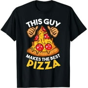 Funny Pizza Maker Gift For Men Women Cool Guy Best Pizza T-Shirt