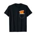 thumbnail image 1 of Funny Pizza Slice Pocket Graphic T-Shirt for Foodie Pizza Lover Gift, 1 of 5