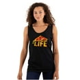 thumbnail image 1 of Funny Pizza Slice of Life Joke Tank Top T Shirts Men Women Brisco Brands S, 1 of 6