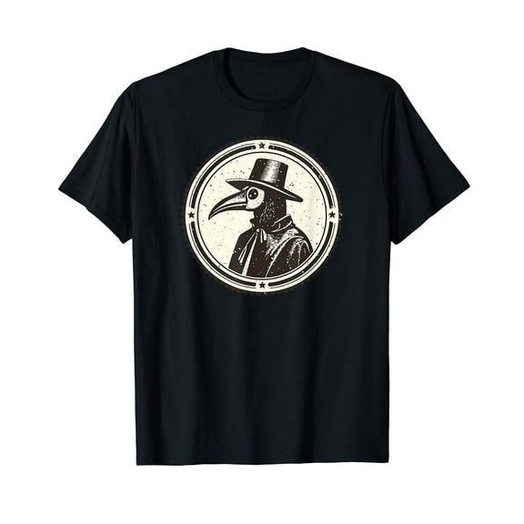 Funny Plague Doctor cool Grunge Style leeches medical T-Shirt