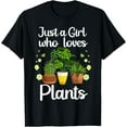 thumbnail image 1 of Funny Plant Design For Women Girls Gardener Plant Lovers T-Shirt, 1 of 4