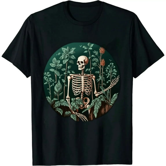 Funny Plants Not People Skeleton Gardener, Plant Lover T-Shirt