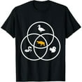 thumbnail image 1 of Funny Platypus Evolution Gift Graphic T-Shirt ，Animal Lover Comfort Tee Top，Round neck，Causal，cotton，black，S-5XL, 1 of 1