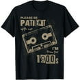 thumbnail image 1 of Funny Please Be Patient With Me I'm From The 1900s Music T-Shirt Tops Tee, 1 of 4