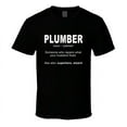 Funny Plumber Joke Saying Drain Pipe Husband Repairs Superhero, Wizard