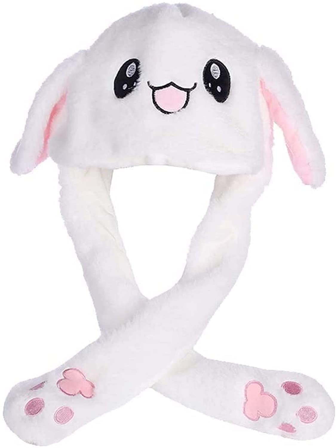 fluffy rabbit hat