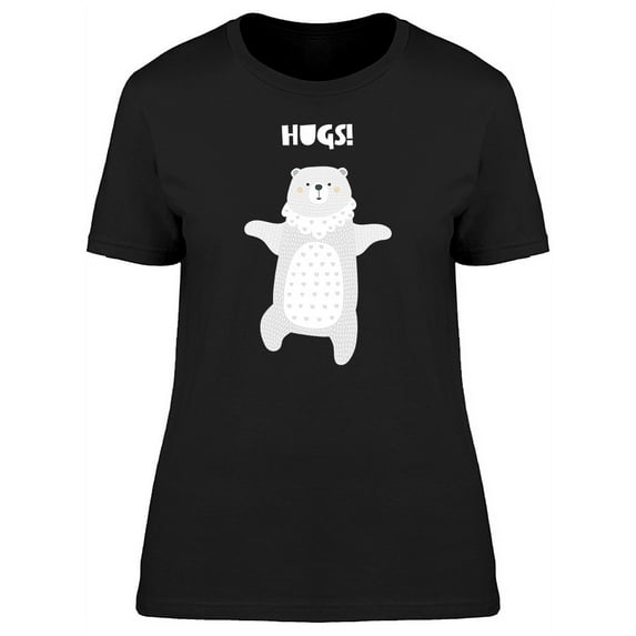 Funny Polar Bear T-Shirt Women -Image by Shutterstock, Female Small