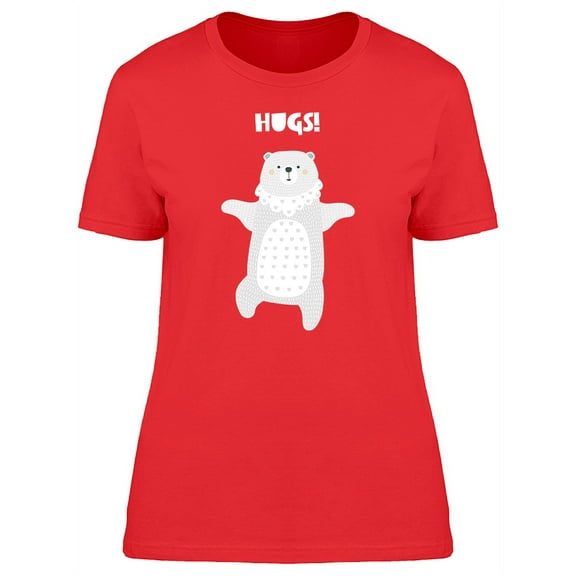 Funny Polar Bear  T-Shirt Women -Image by Shutterstock, Female x-Large