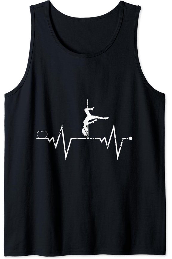 Funny Pole Dance Dancing Womens Pole Fitness Quote Workout Tank Top Size S-3XL