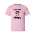 thumbnail image 1 of Funny Policial Ridin' With Biden Joe Biden in Sunglasses American Flag Short Sleeve T-shirt-Light Pink-xl, 1 of 4