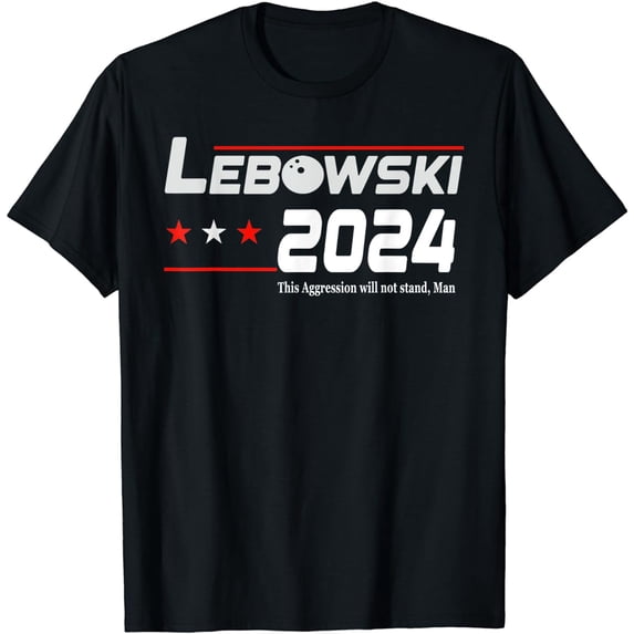 Funny Political Name Lebowski Political Election Vote 2024 T-Shirt