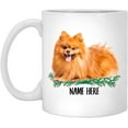 thumbnail image 1 of Funny Pomeranian Red Personalized Gift For Mom Christmas 2022 Gifts White Coffee Mug White 11oz, 1 of 5