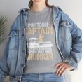 thumbnail image 1 of Funny Pontoon Captain Like A Regular Captain Only More Drunker T-Shirt, 1 of 2