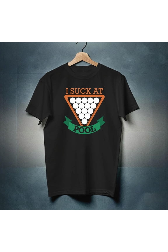 Funny Pool Graphic T-shirt, Billiard Player Gift Unisex