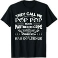 thumbnail image 1 of Funny Pop Pop Dad Shirt Valentine Fathers Day Christmas T-ShirtMen's and women's short-sleeved pure cotton shirts, 1 of 6