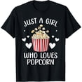 thumbnail image 1 of Funny Popcorn Art Girls Women Kids Popcorn Corn Kernel Lover T-Shirt, 1 of 4