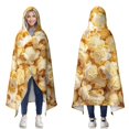 thumbnail image 1 of Funny Popcorn Wearable Blanket Hoodies for Women Men Adults Popcorn Lovers Soft Cozy Food Popcorn Hooded Blankets for Camping Office Decor Birthday Gifts 50X60 Inch, 1 of 5