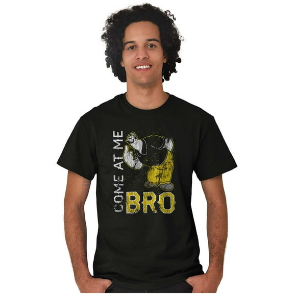 Funny Popeye Come at Me Bro Bluto Men's Graphic T Shirt Tees Brisco Brands S