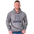 thumbnail image 1 of Funny Popeye Exhausted Dad Joke Hoodie Hooded Sweatshirt Men Brisco Brands L, 1 of 6