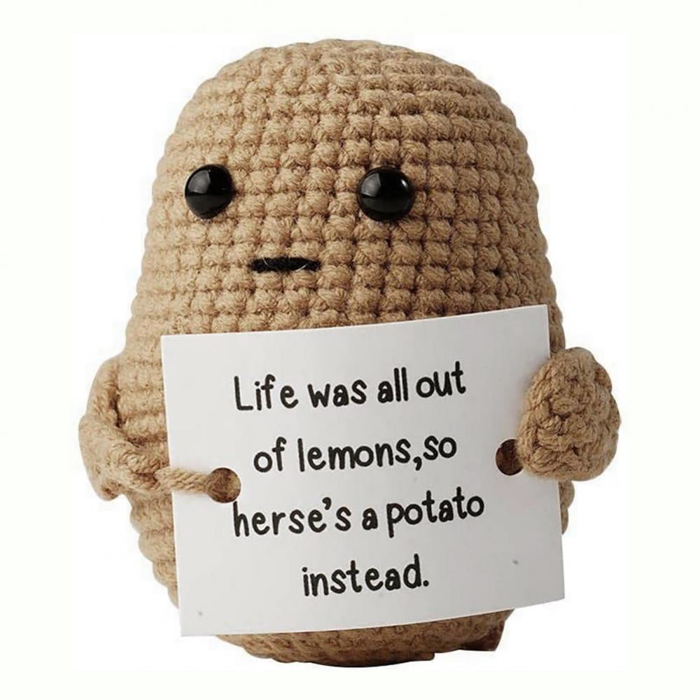 Funny Positive Potato 39p everyone nedds a friend like positive potato