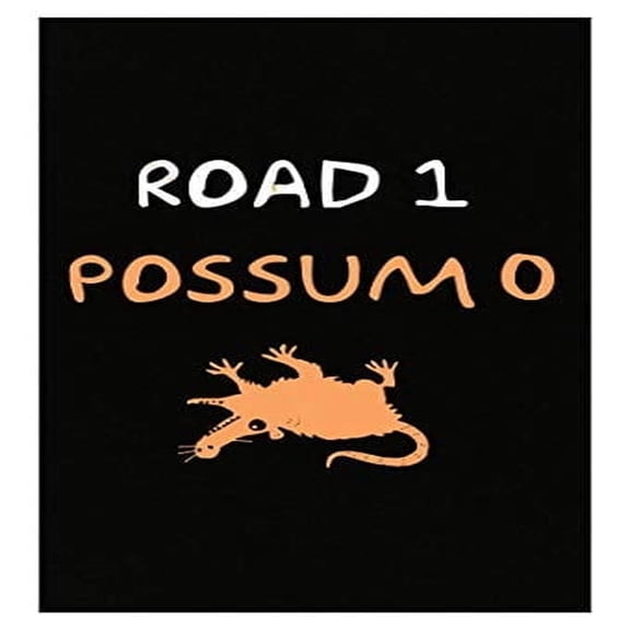 Funny Possum Poster - Wall Decor for Animal Lovers Gift