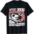 thumbnail image 1 of Funny Possum Raccoon Live Fast Eat Trash Street Cats Squad T-Shirt, 1 of 5