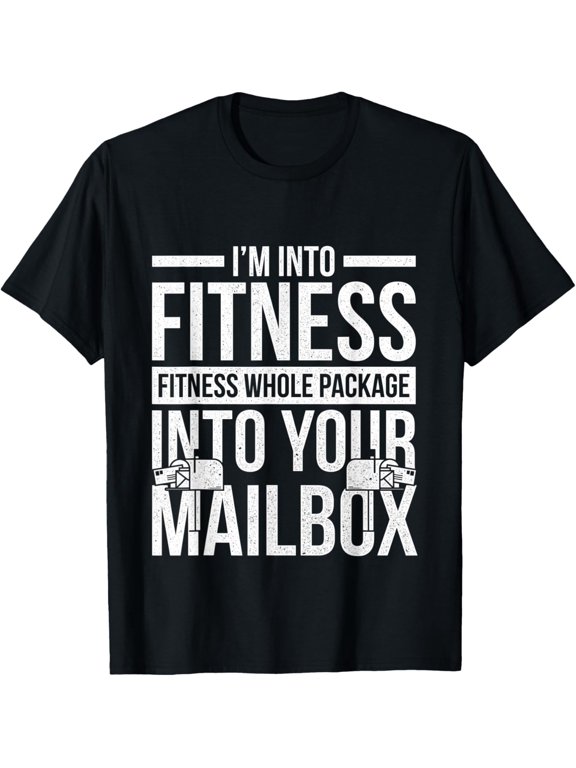 Funny Post Office Worker Postman Postwomen Mailbox T-Shirt men and women can wear, black, white, gifts