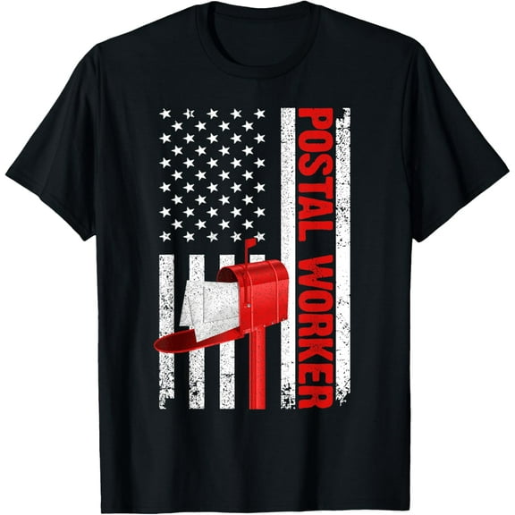 Funny Postal Worker Art Men Women Postman Post Office Lover T-Shirt100% cotton short-sleeved shirt for both men and women