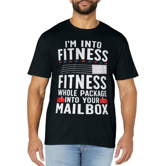 Funny Postal Worker Design For Men Women Mail Postal Worker T-Shirt