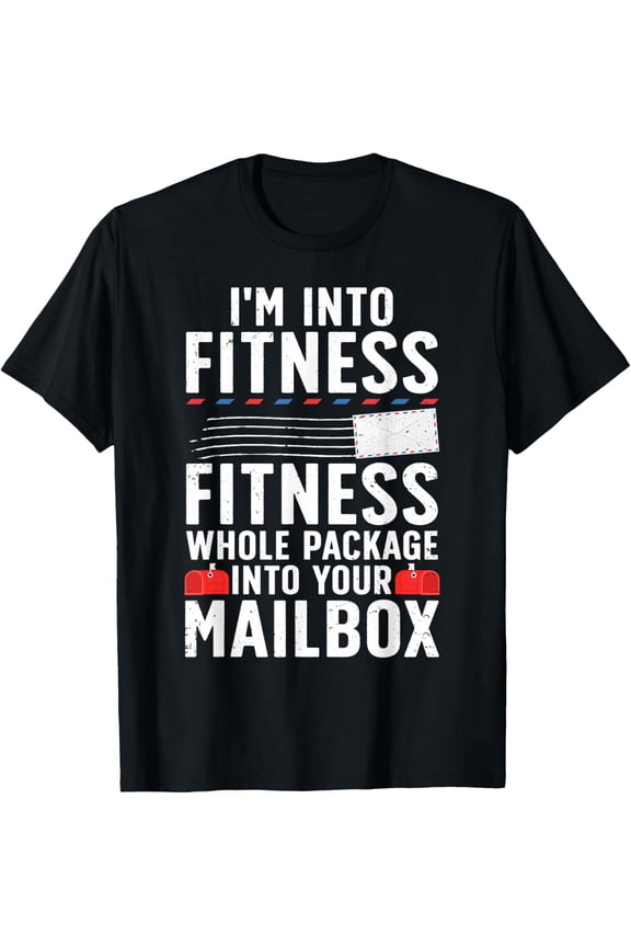 Funny Postal Worker Design For Men Women Mail Postal Worker T-Shirt