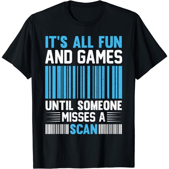 Funny Postal Worker Until Someone Misses A Scan Mailman Art T-Shirt