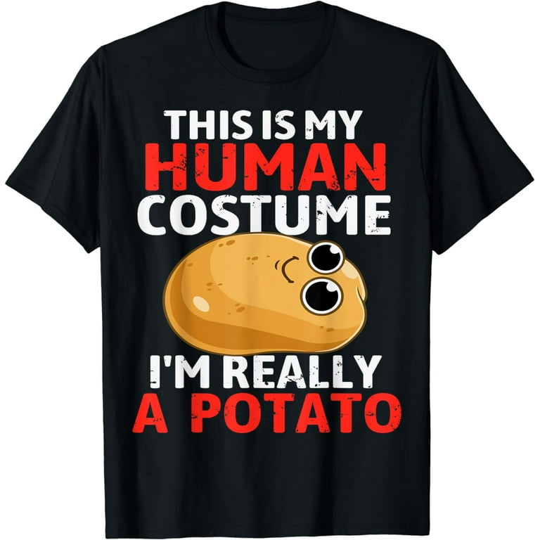 Funny Baked Potato Food Humor T-Shirt Funny Baked Potato Food Humor T-Shirt